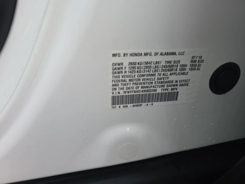 2019 Honda Pilot EX-L - Photo 26