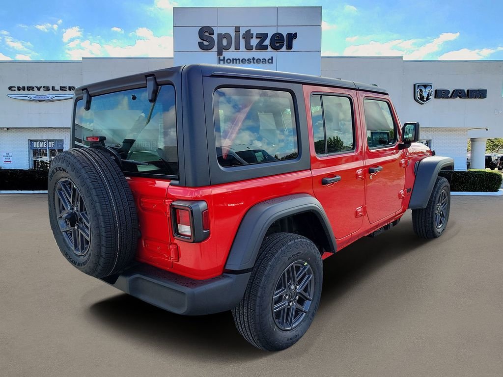 New 2026 Firecracker Red Clear-Coat Exterior Paint Jeep Sport image 2
