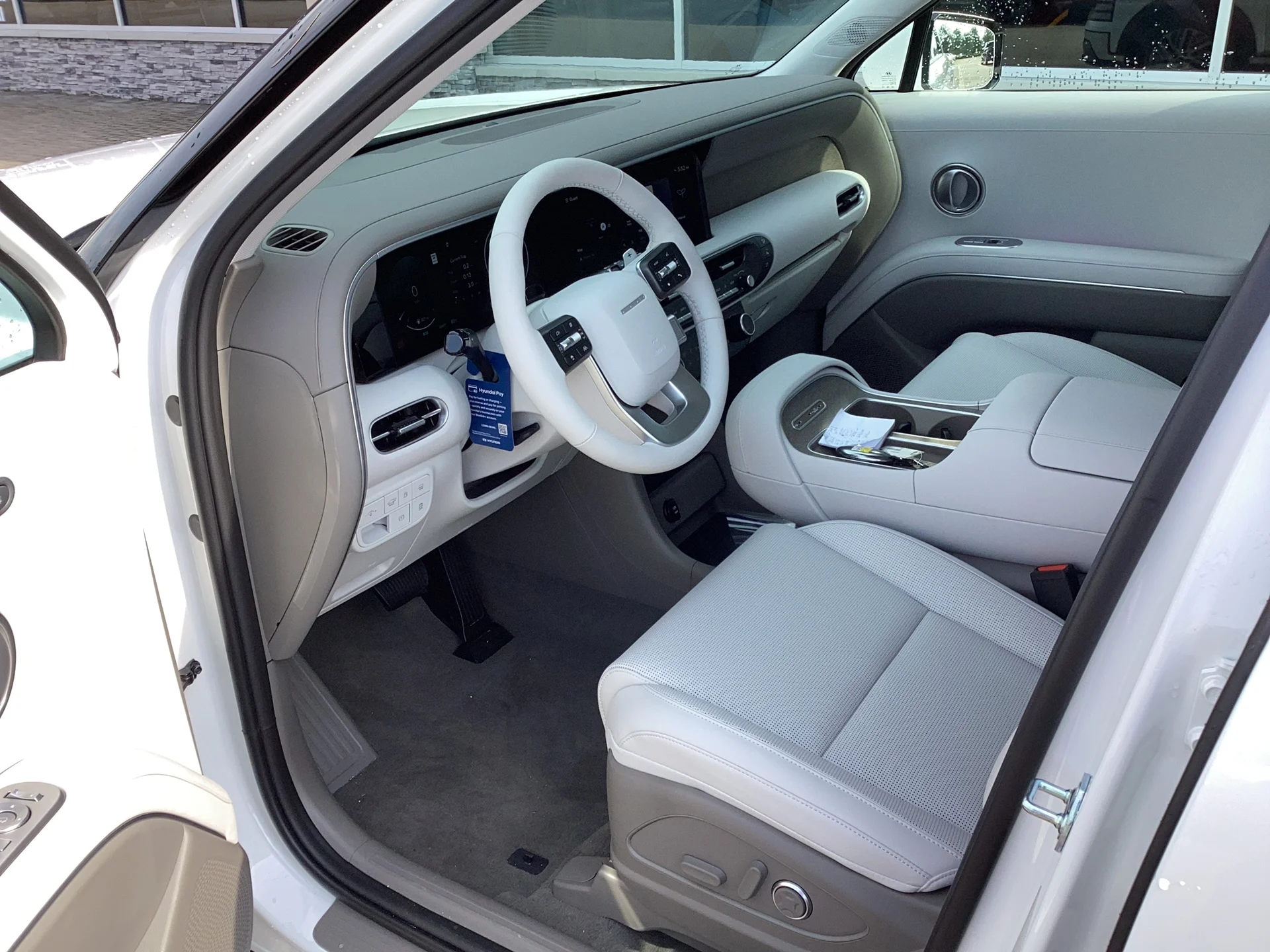 New 2026 Creamy White Pearl Hyundai SEL Premium 8P image 14