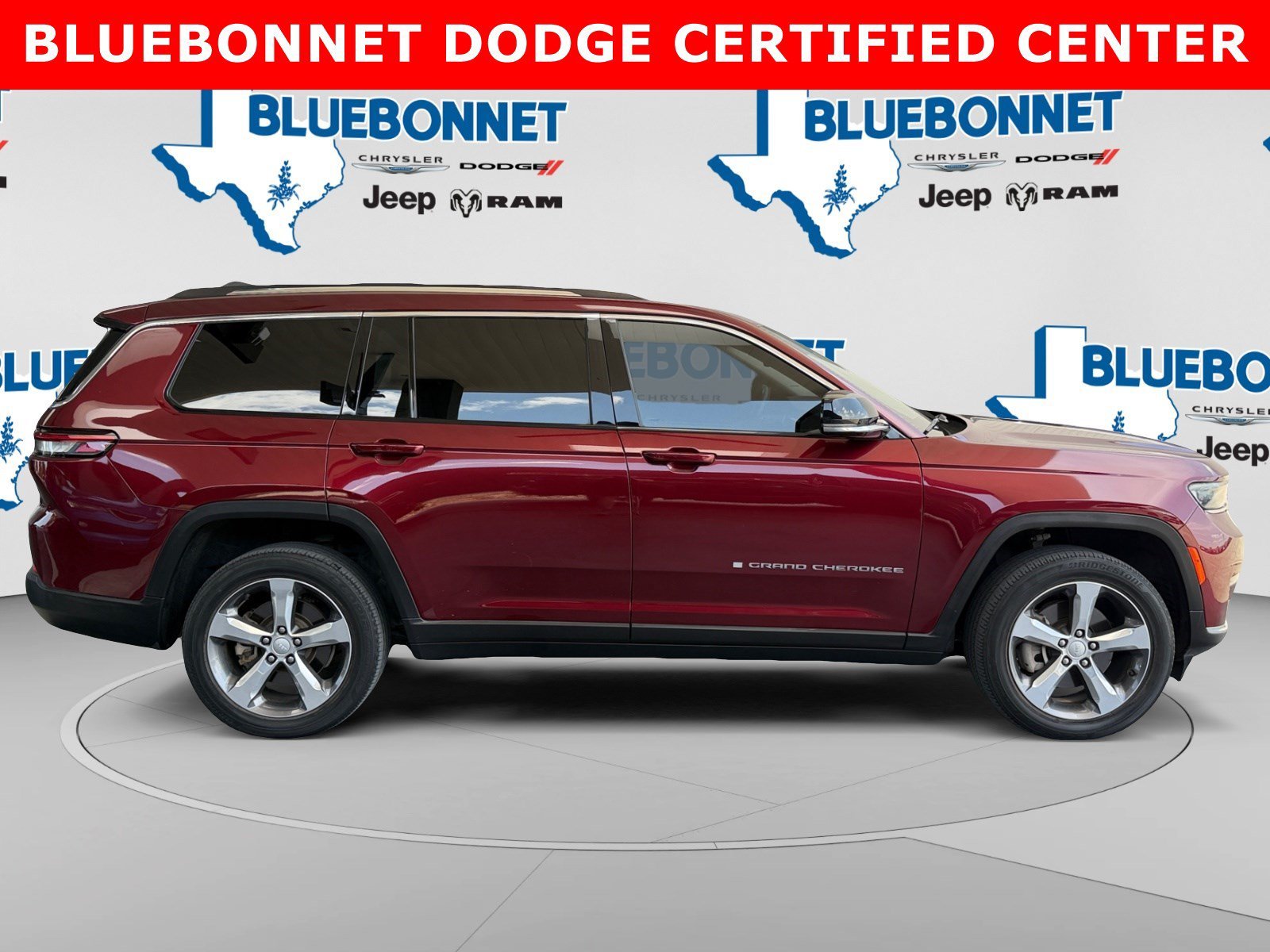 Certified Used 2021 Velvet Red Pearlcoat Jeep Limited image 4