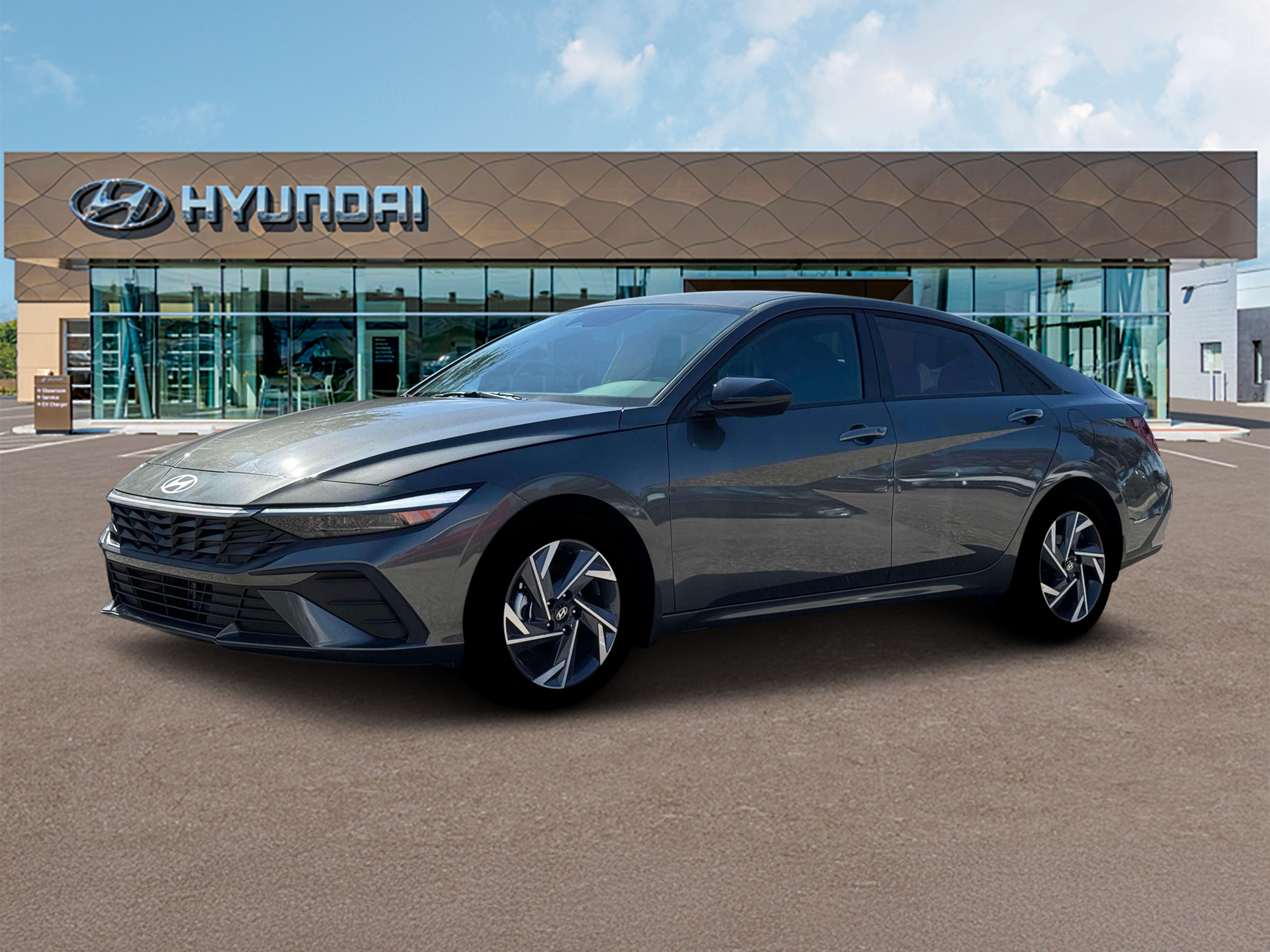 New 2025 Gray Hyundai SEL Sport image 2