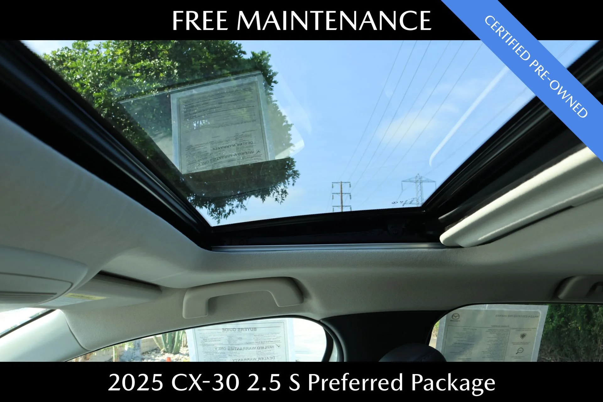 Certified Used 2025 White Mazda 2.5 S Preferred Package image 21