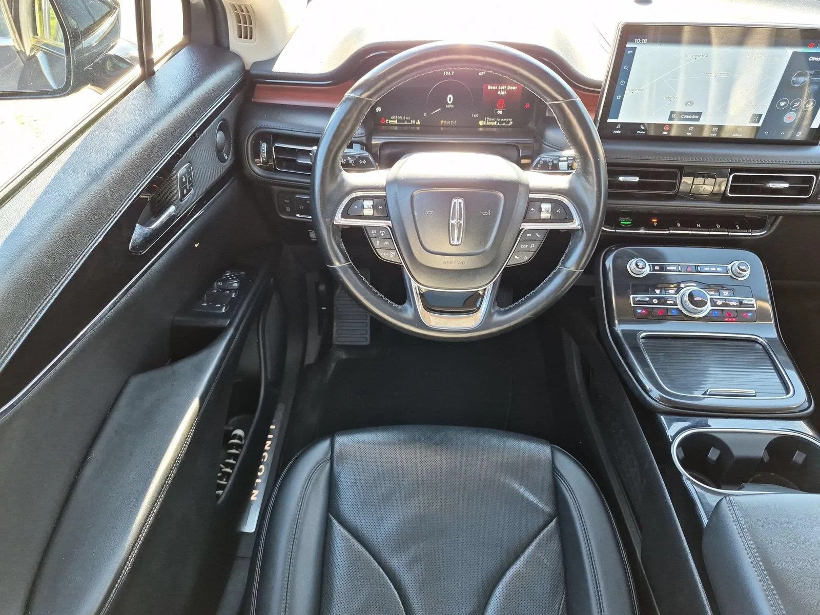 Used 2022 Infinite Black Metallic Clearcoat Lincoln Reserve image 33
