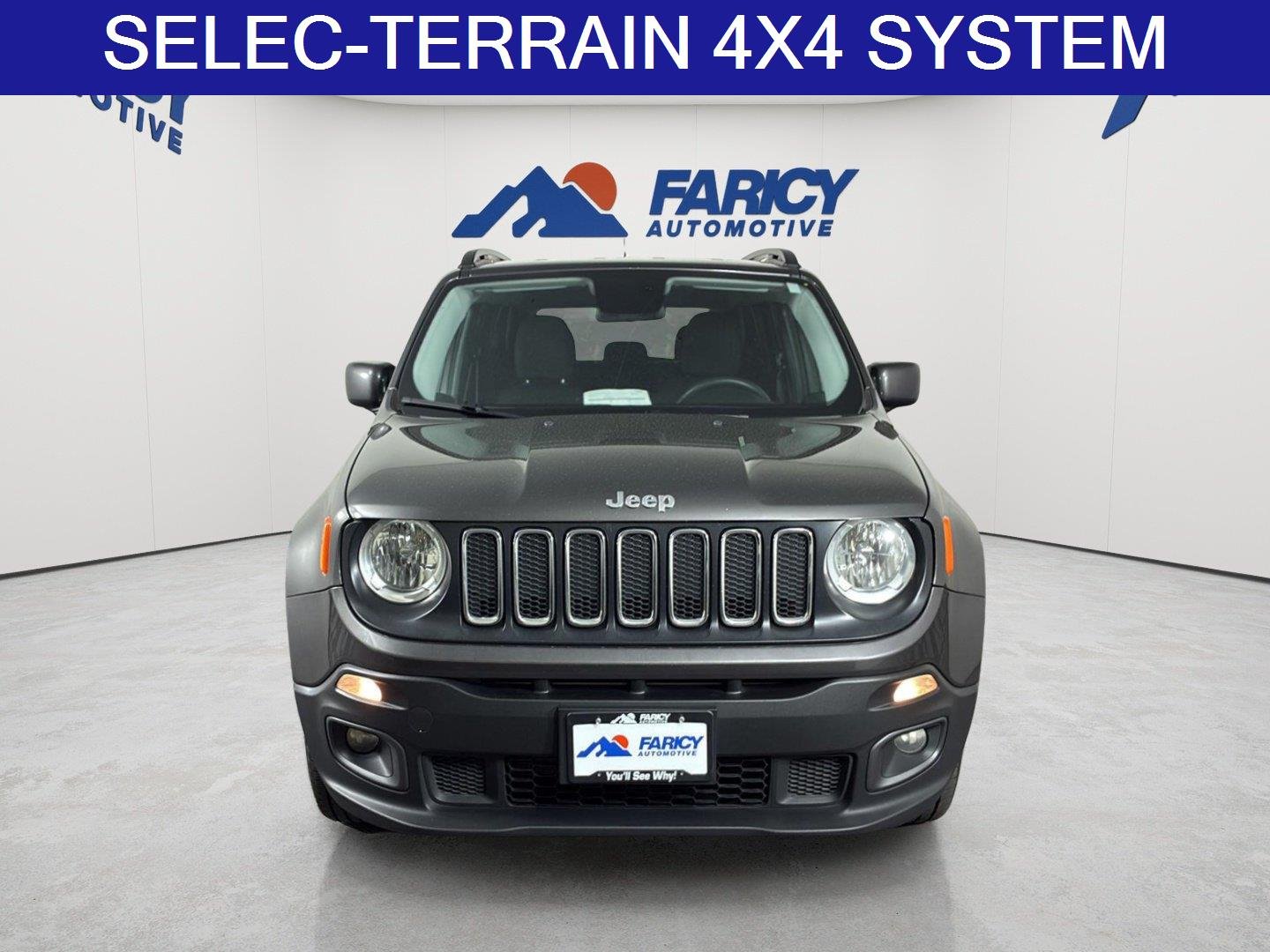 Used 2017 Granite Crystal Metallic Clearcoat Jeep Latitude image 4