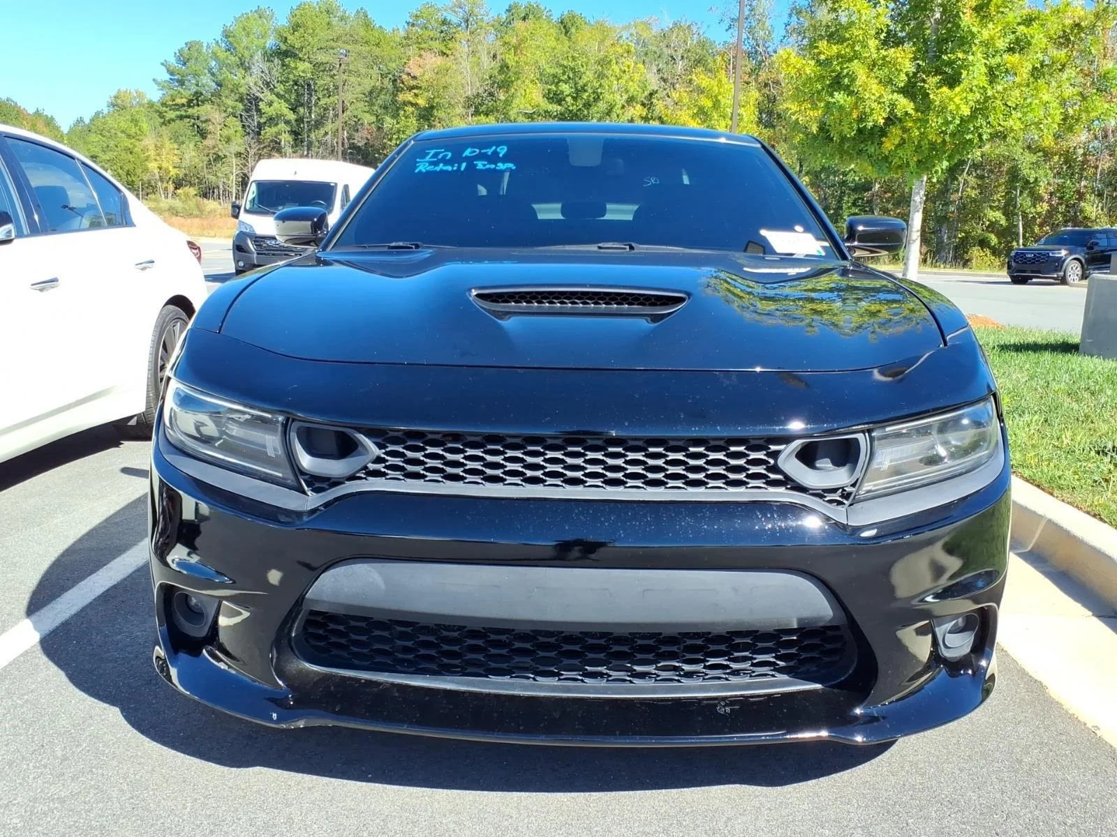Used 2020 Pitch Black Clearcoat Dodge Scat Pack image 4