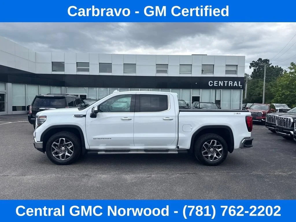 Used 2024 Summit White GMC SLT image 2