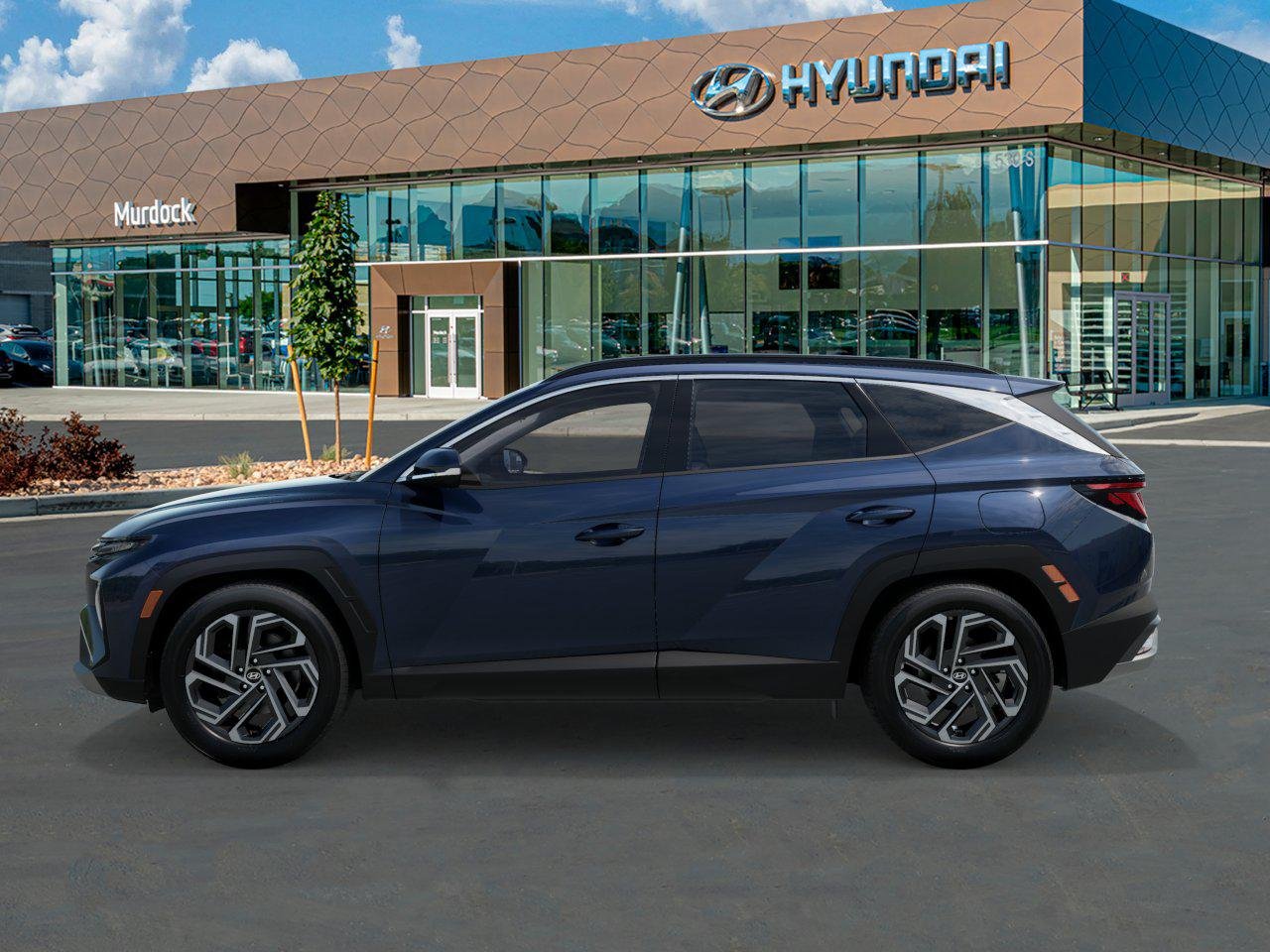 New 2026 Atlantis Blue Hyundai SEL Plus AWD image 3