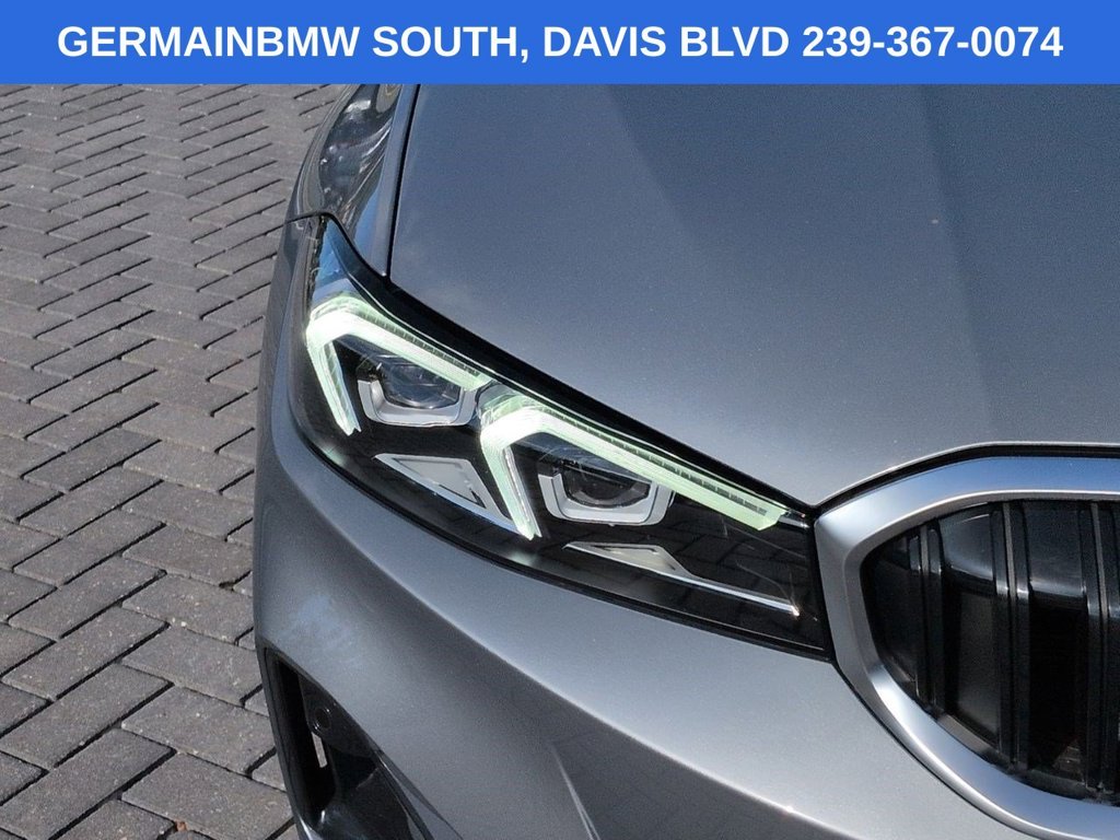 Certified Used 2025 Skyscraper Grey Metallic BMW 330i image 11