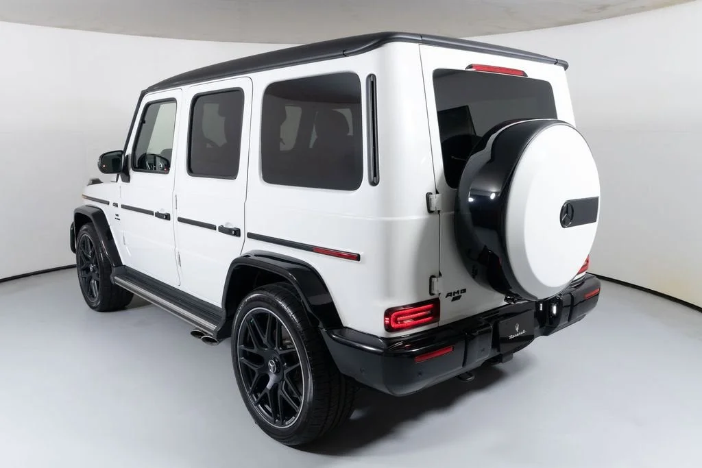 Used 2024 MANUFAKTUR Moonlight White Metallic Mercedes-Benz G 63 AMG® image 12