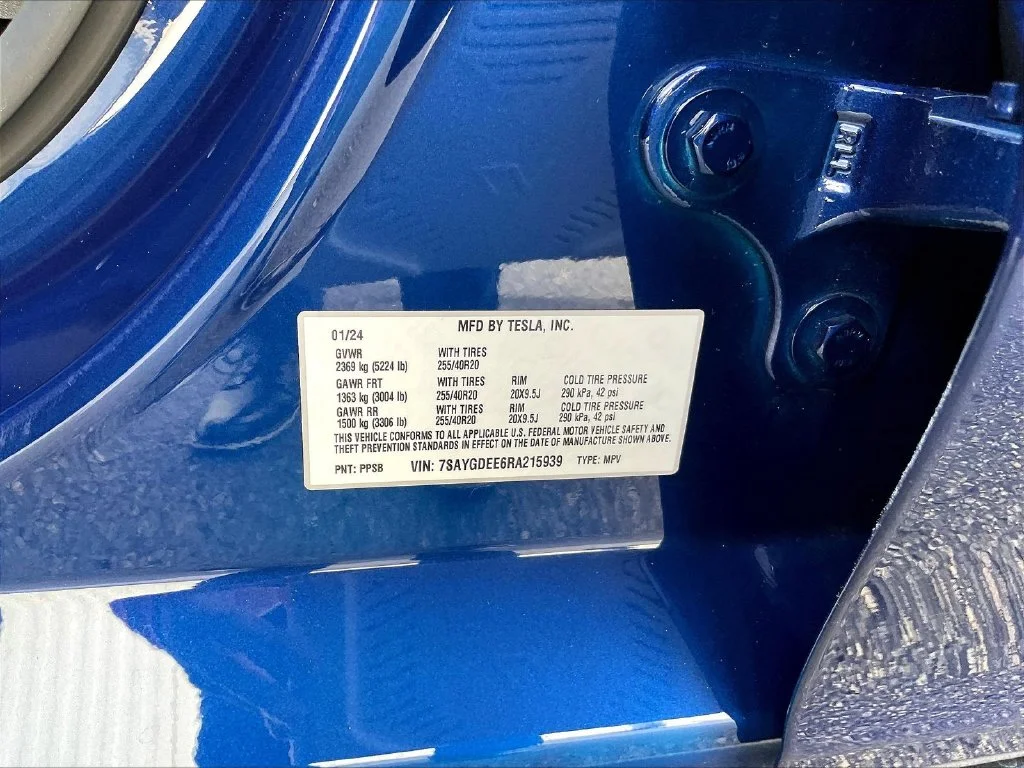 Used 2024 Deep Blue Metallic Tesla Long Range image 19