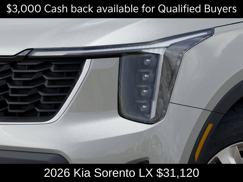 New 2026 Ivory Silver Kia LX image 10