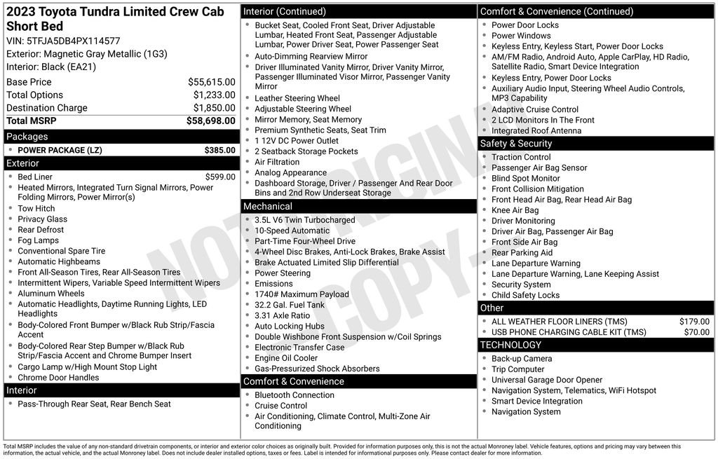 Used 2023 Gray Toyota Limited image 39
