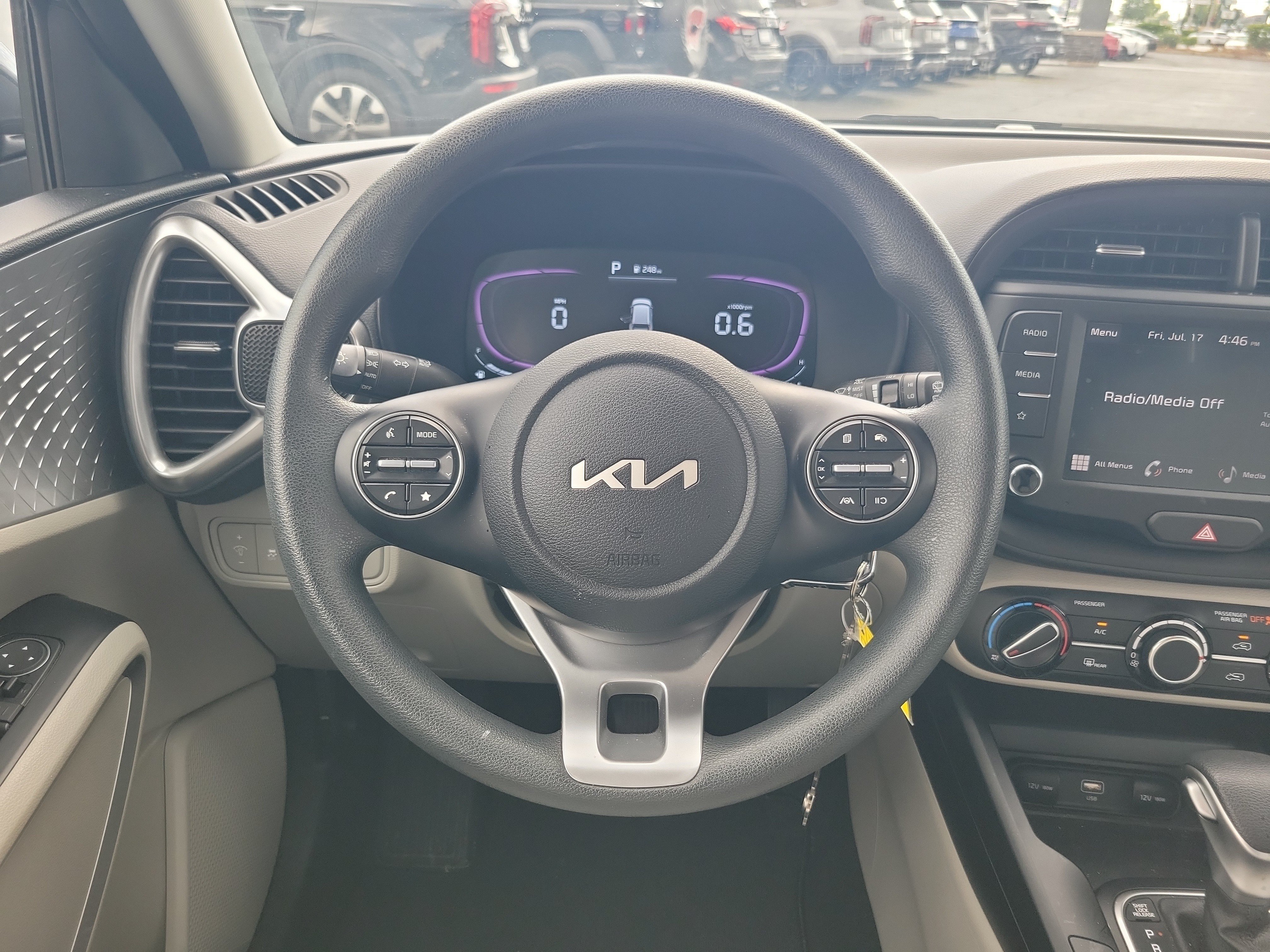 Used 2025 Gravity Gray Kia LX image 16
