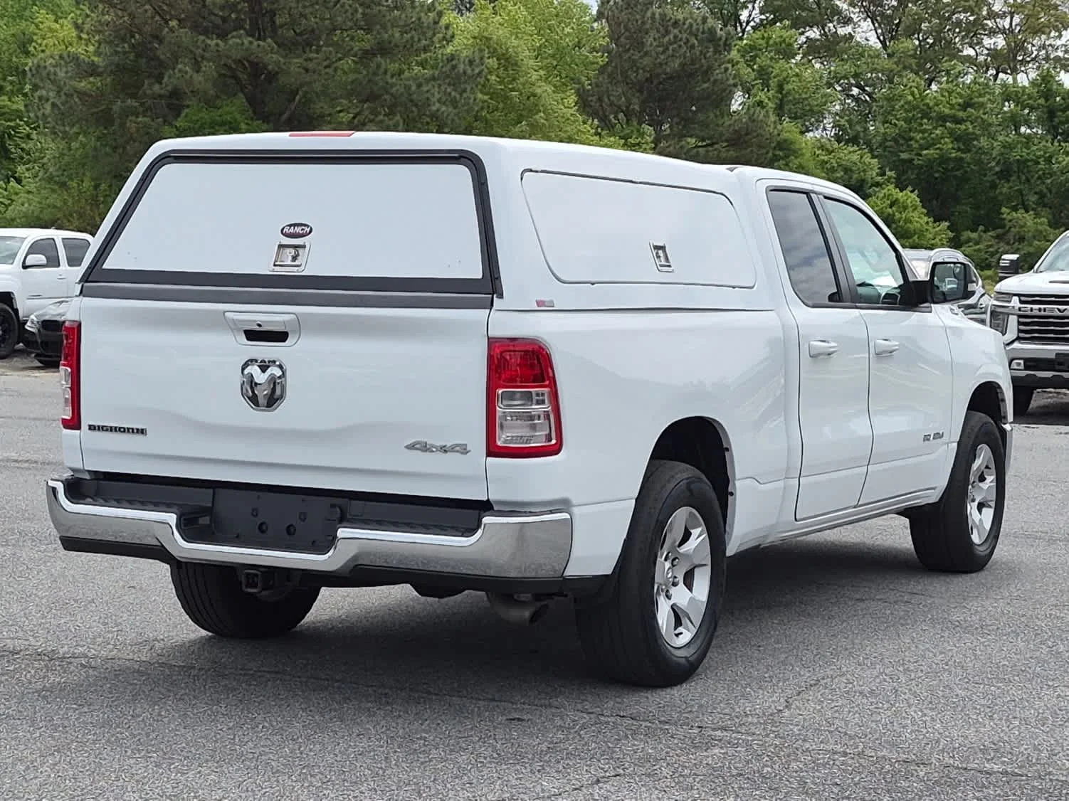 Certified Used 2022 Bright White Clearcoat Ram Big Horn image 5