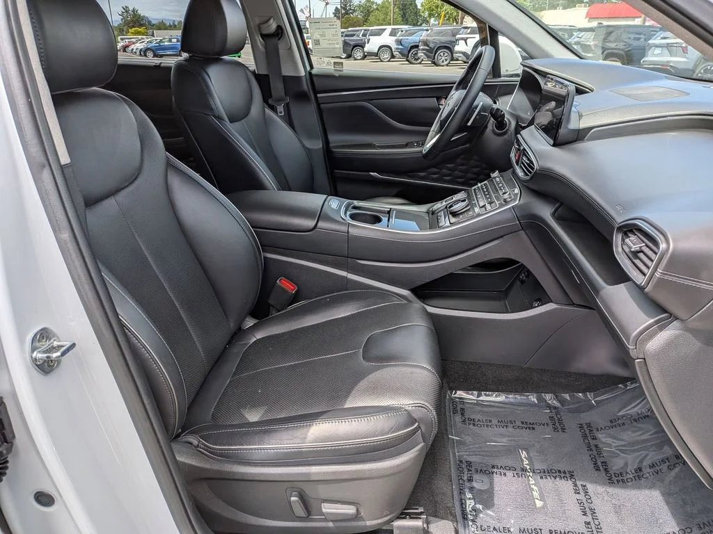 Used 2022 Quartz White Hyundai Limited image 28