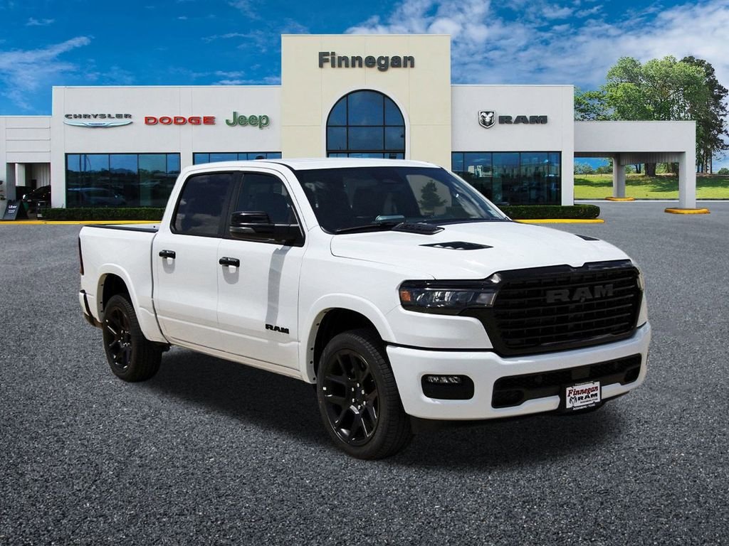 New 2025 Bright White Clear-Coat Exterior Paint RAM Laramie image 7