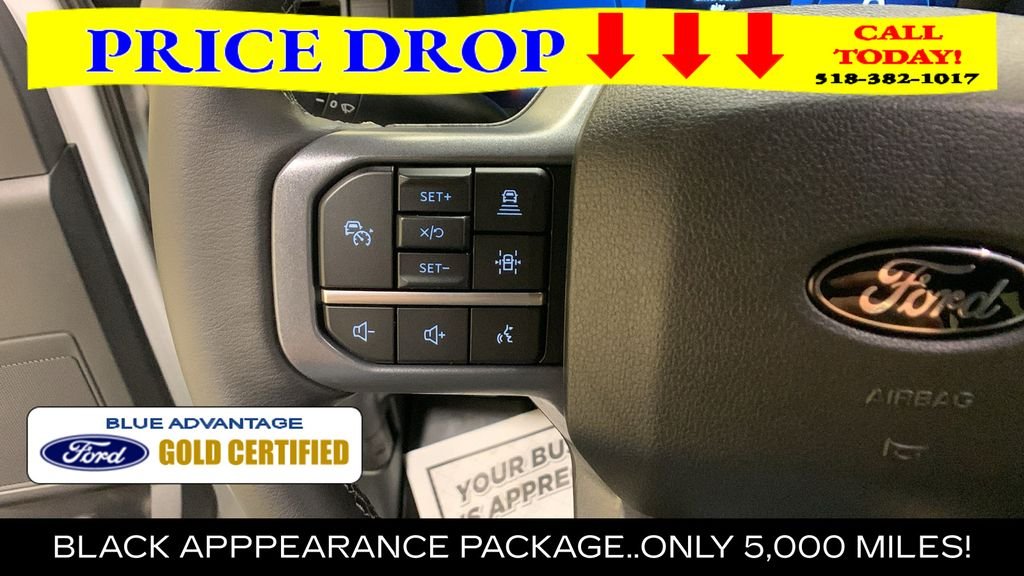 Certified Used 2025 White Metallic Ford XLT image 34