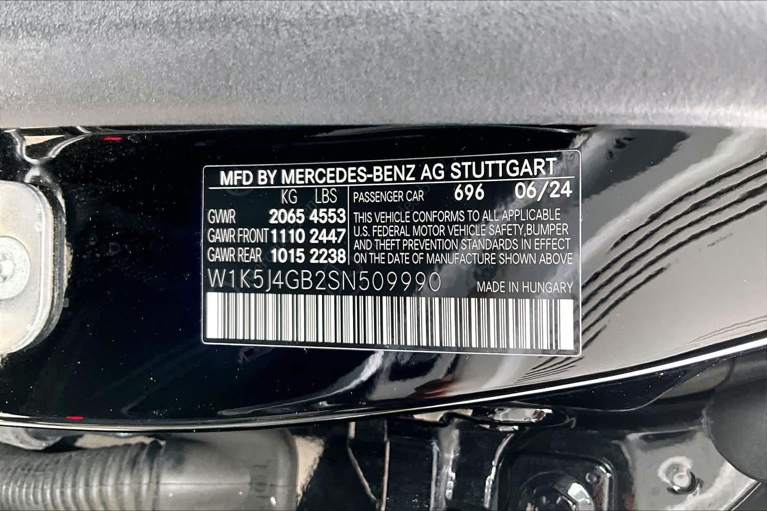 Used 2025 Night Black Mercedes-Benz CLA 250 image 33