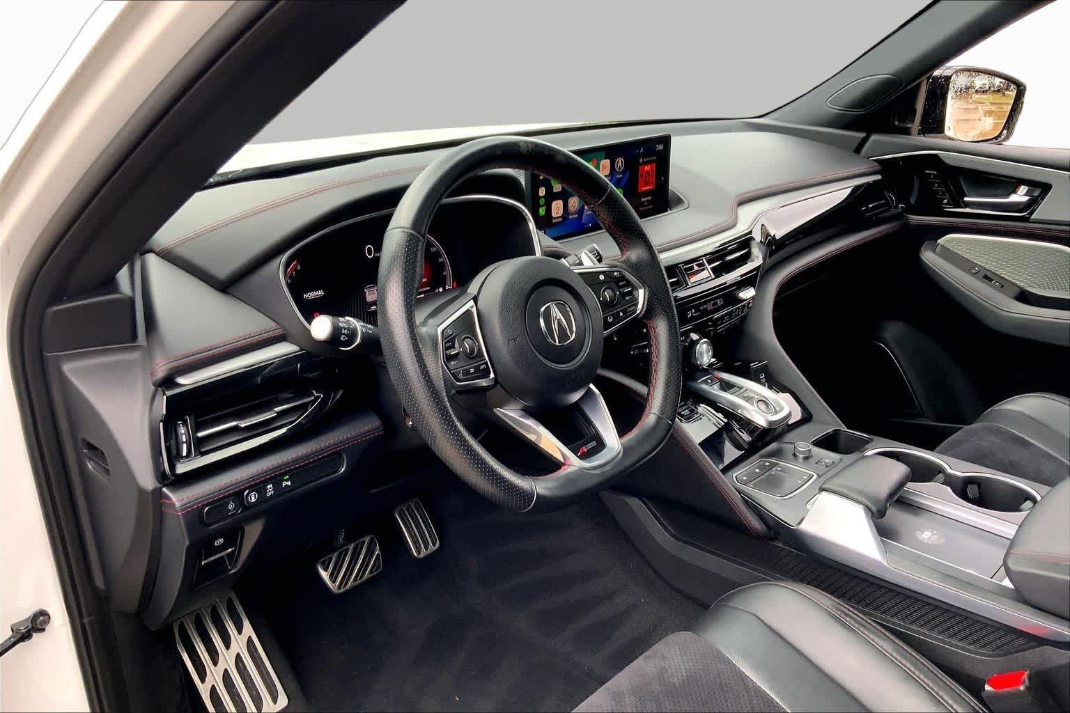 Used 2022 Platinum White Pearl Acura w/A-Spec Package image 18