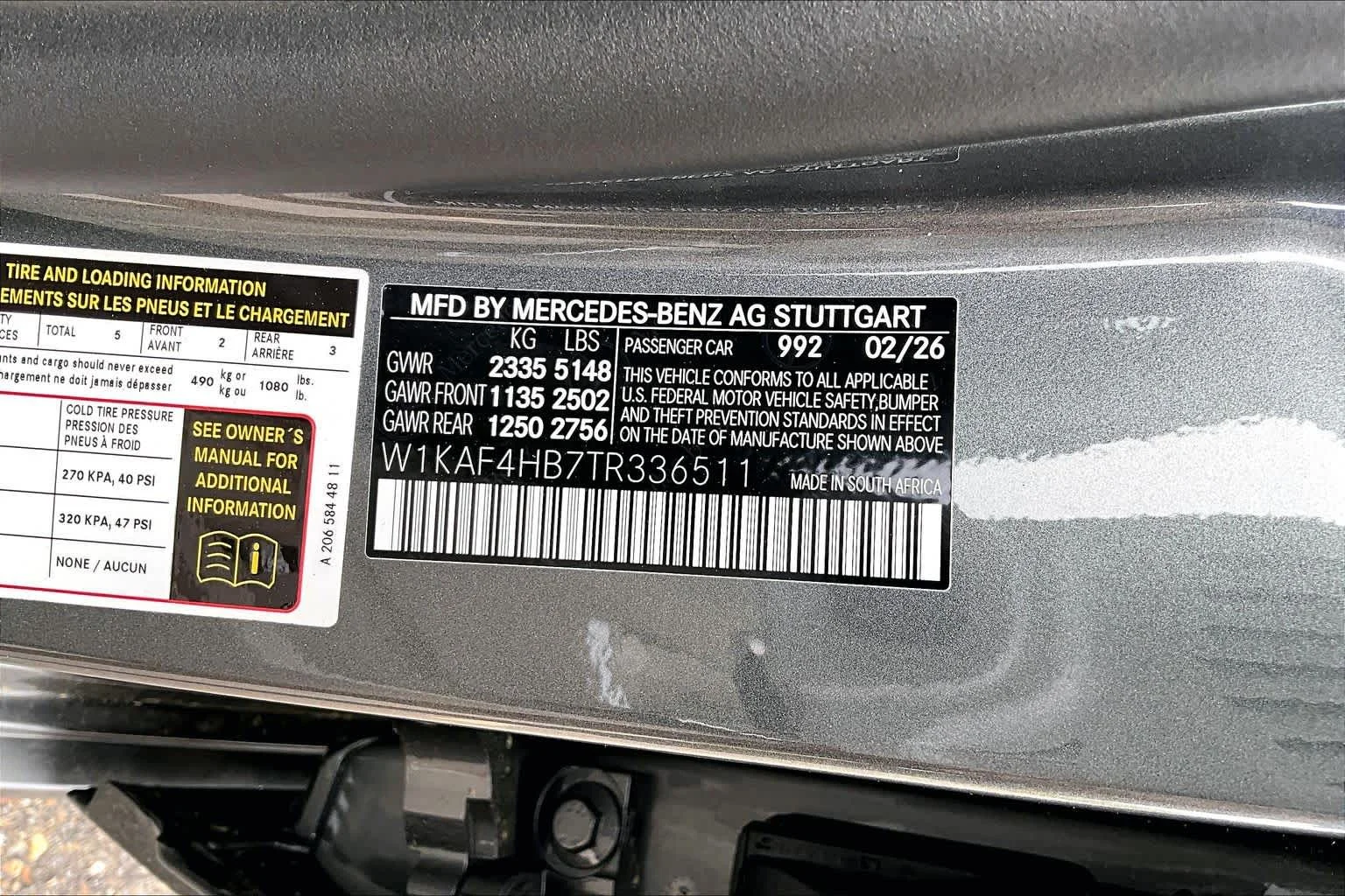 New 2026 Selenite Grey Metallic Mercedes-Benz C 300 image 13