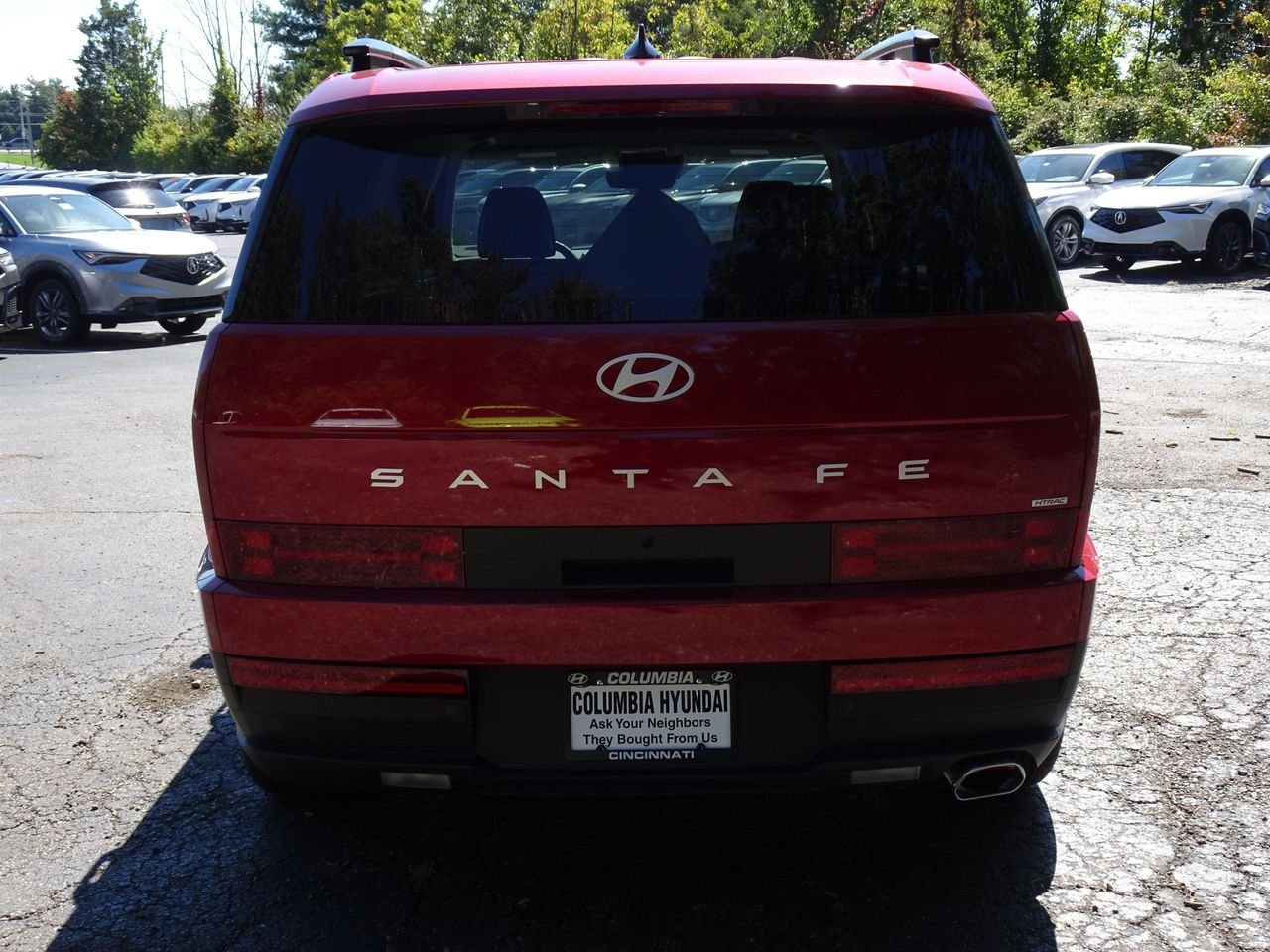 New 2027 Red Hyundai SEL AWD image 4