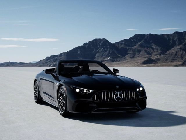 New 2026 Obsidian Black Metallic Mercedes-Benz SL 55 AMG® image 9