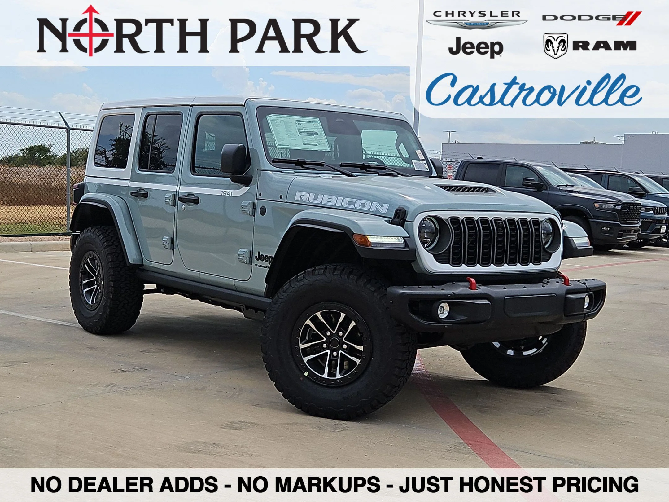 New 2026 Earl Clearcoat Jeep Rubicon X image 1