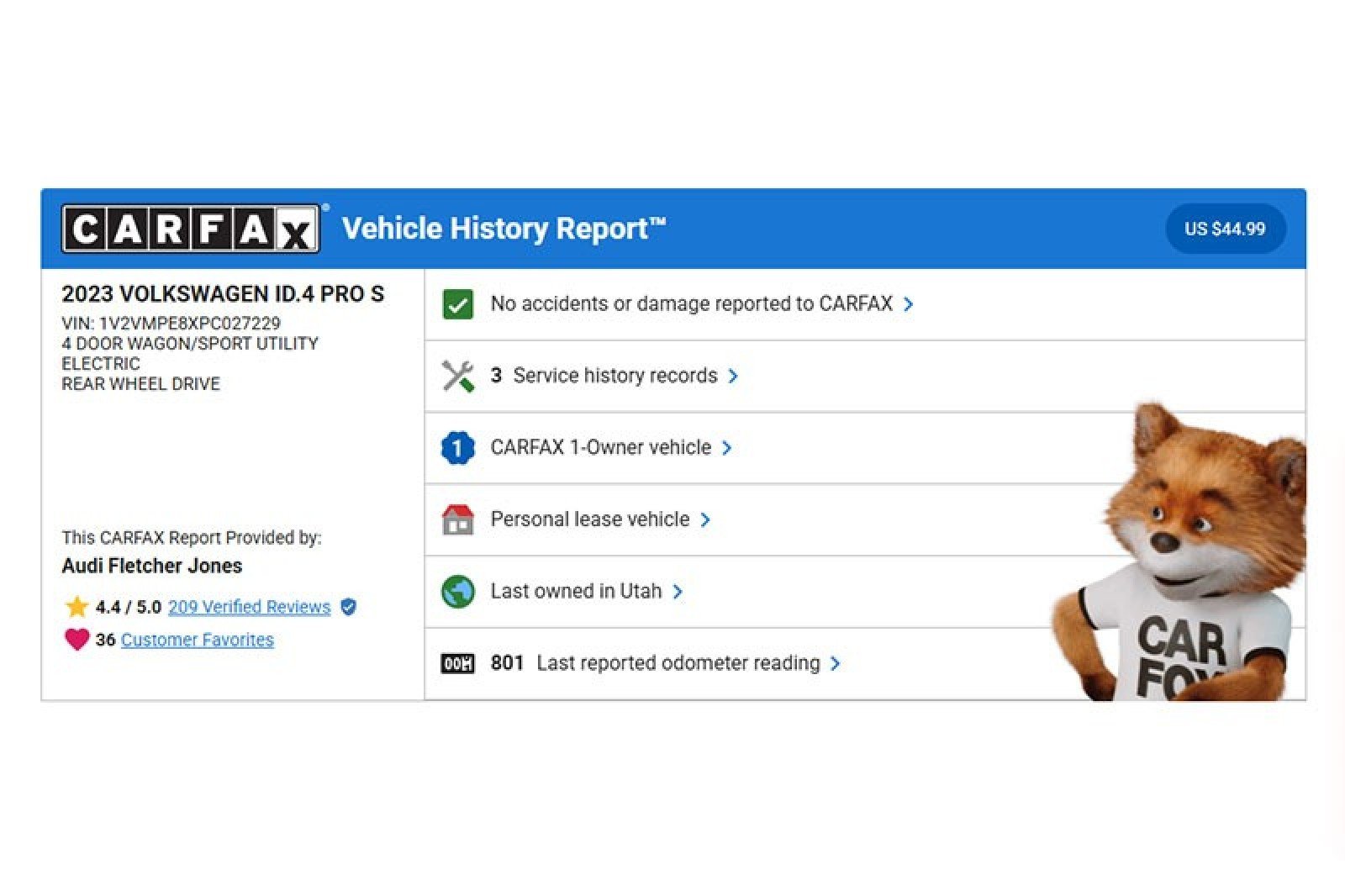 Used 2023 Volkswagen ID.4 PRO S with VIN 1V2VMPE8XPC027229 for sale in Costa Mesa, CA