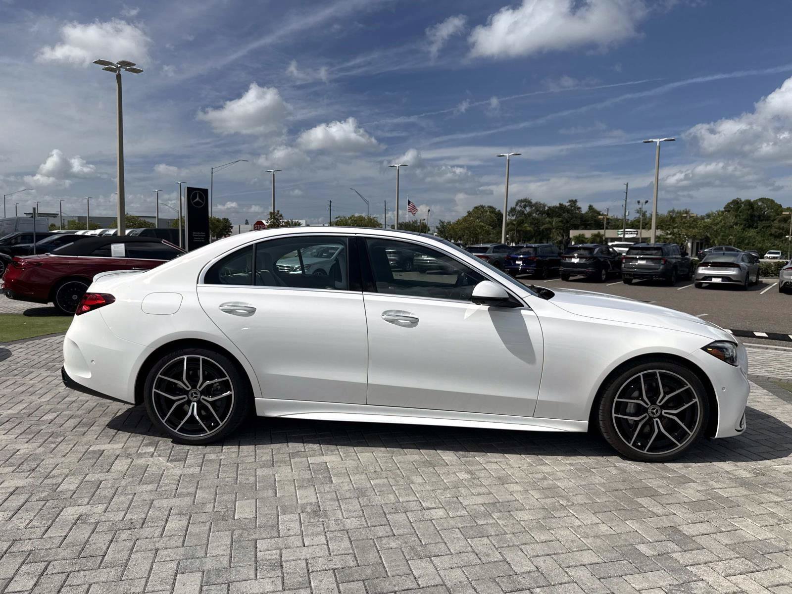 New 2026 Polar White Mercedes-Benz C 300 Sedan image 6