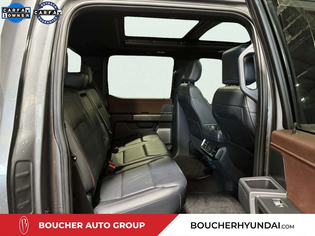Used 2022 Carbonized Gray Metallic Ford Lariat image 29