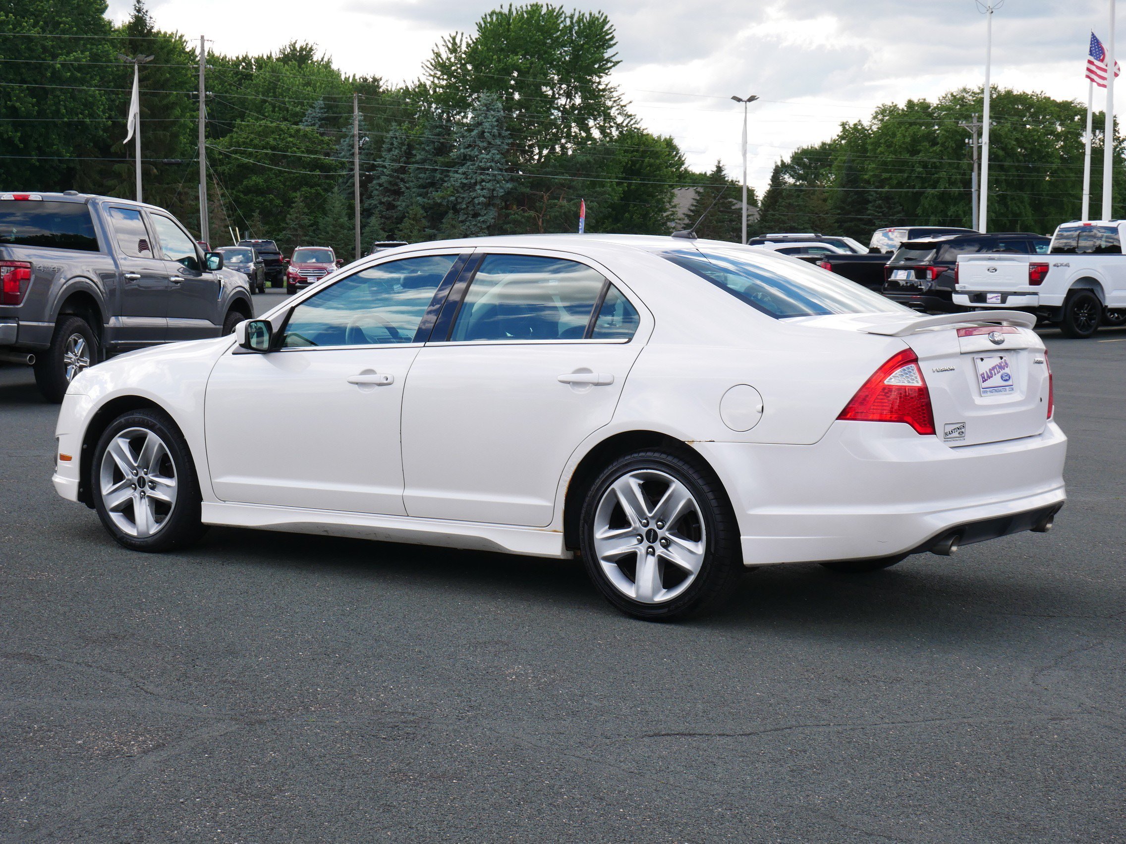 Used 2012 White Ford SPORT image 3