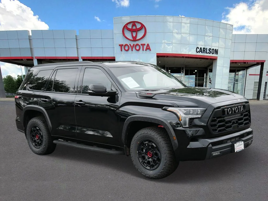 Certified 2024 Toyota Sequoia TRD Pro with VIN 7SVAAABAXRX047401 for sale in Minneapolis, Minnesota