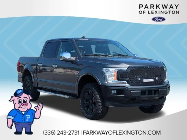 Used 2018 Gray Ford Lariat image 7