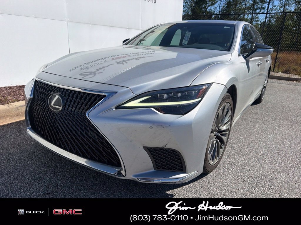 Used 2022 Silver Lexus 500 Base image 1