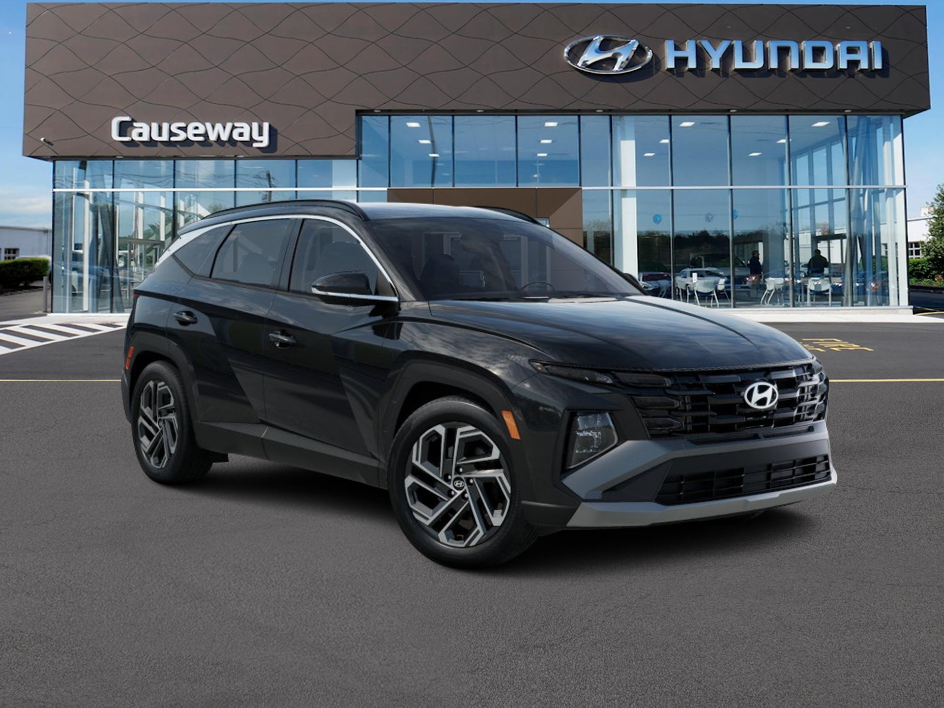 New 2026 Black Hyundai SEL Plus AWD image 7