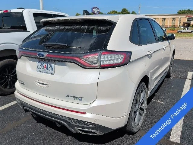 Used 2015 White Platinum Tri-Coat Metallic Ford Sport image 6