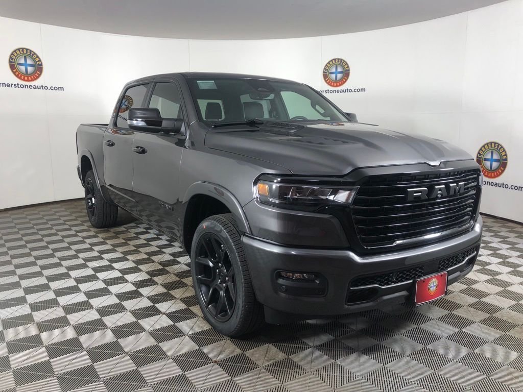 New 2026 Granite Crystal Metallic Clear-Coat Exterior Paint RAM Laramie image 27
