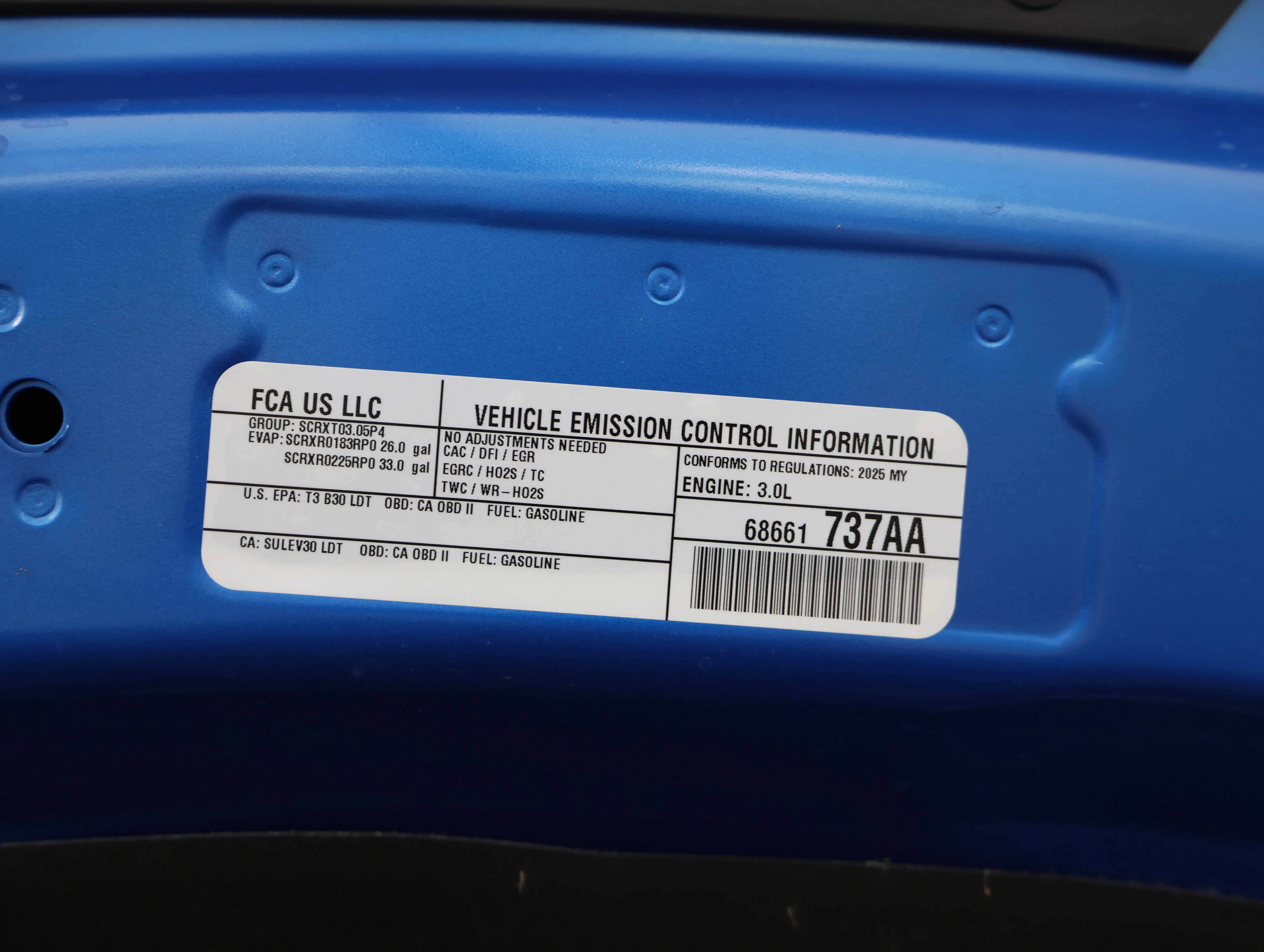 Used 2025 Hydro Blue Pearlcoat Ram Rebel image 26