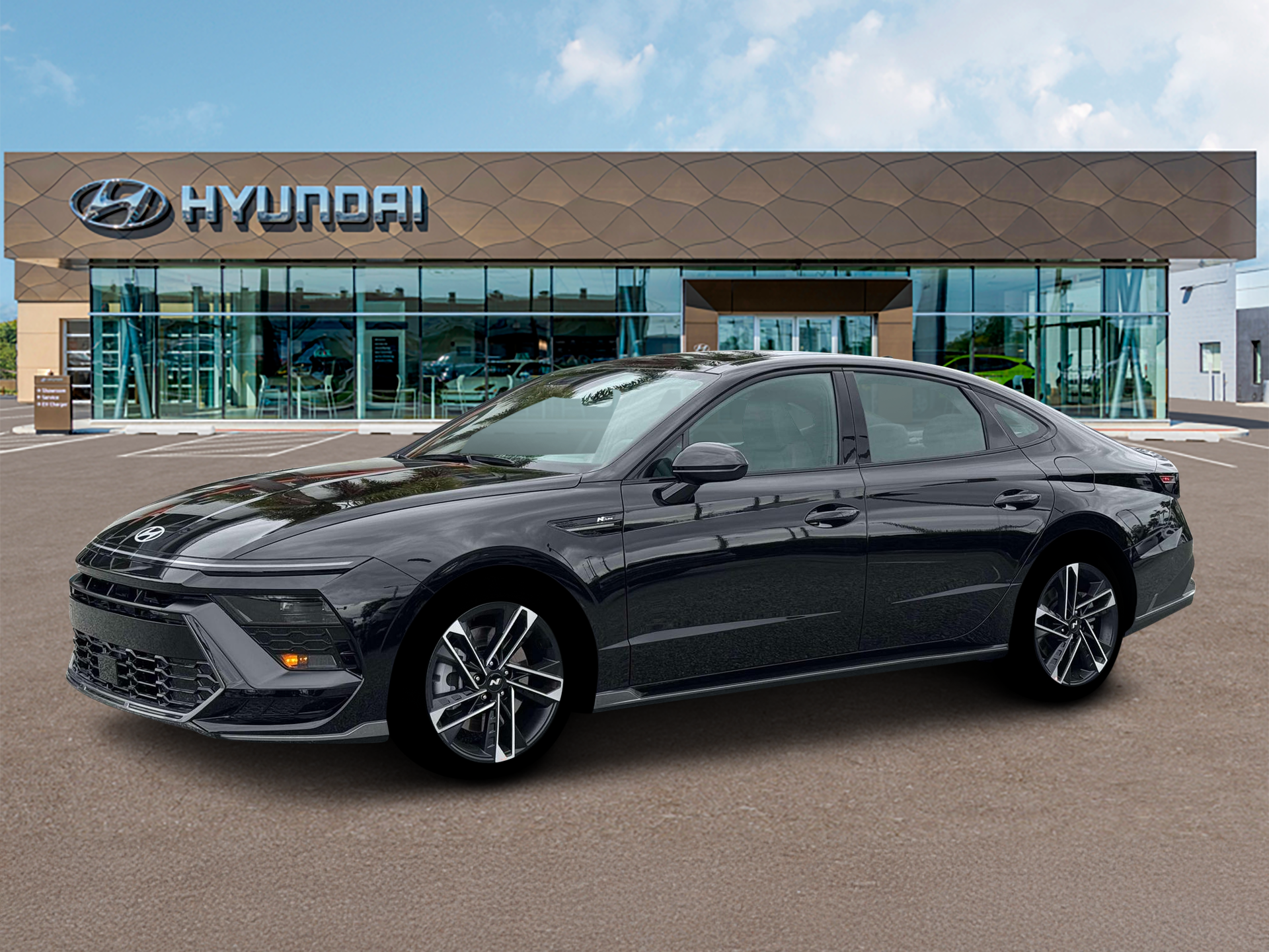 New 2026 Abyss Black Hyundai N Line image 2