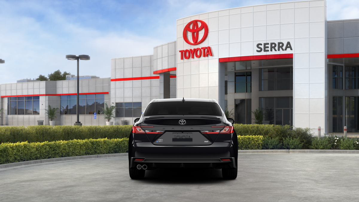 New 2026 Midnight Black Metallic Toyota SE image 8