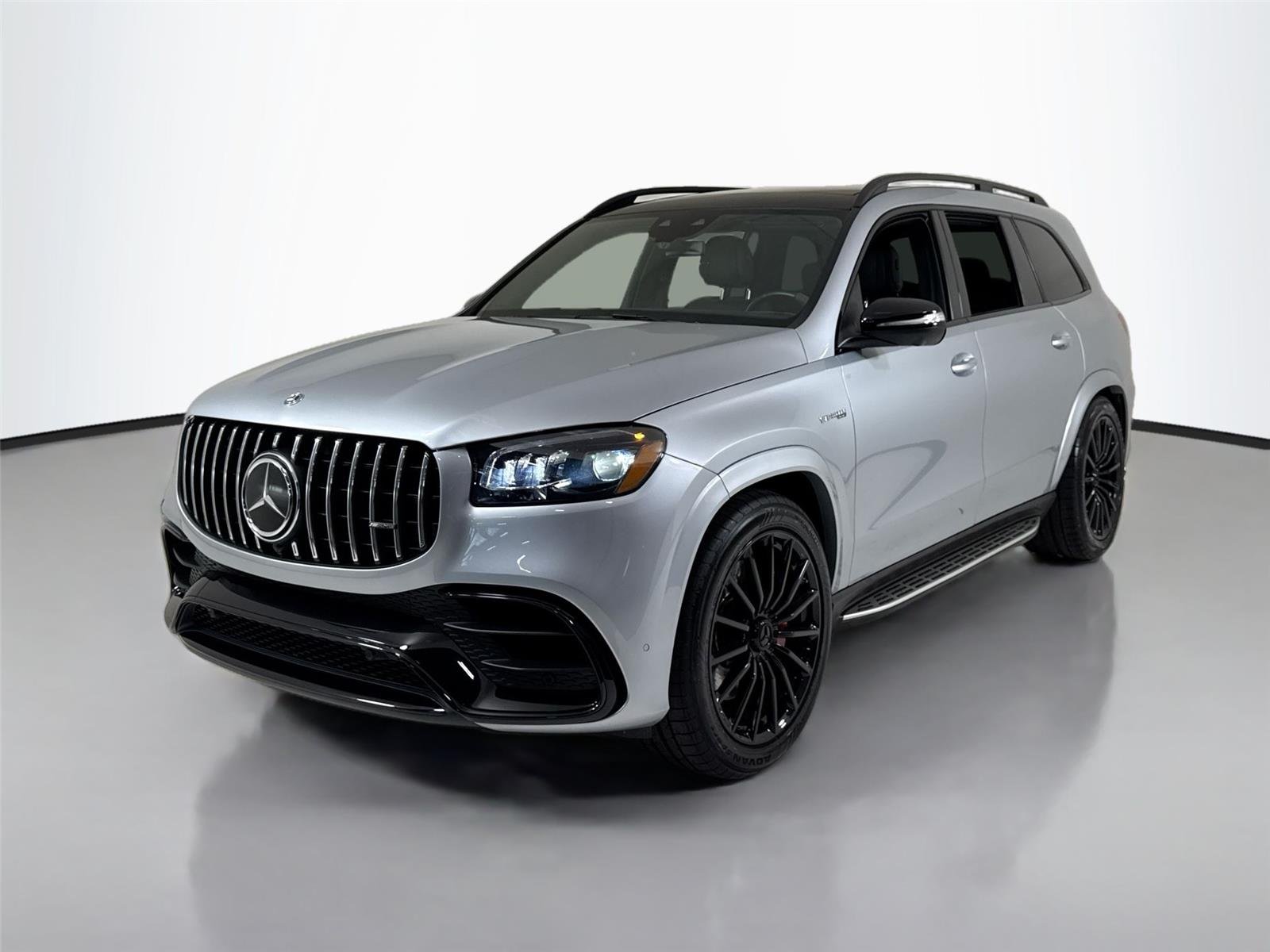 Used 2023 Cirrus Silver Metallic Mercedes-Benz AMG® GLS 63 | AMG® Performance Steering Wheel | Heated/Cooled Seats image 51