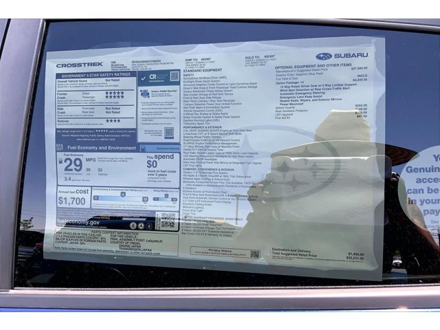New 2026 SAPPHIRE BLUE PEARL Subaru Premium image 18