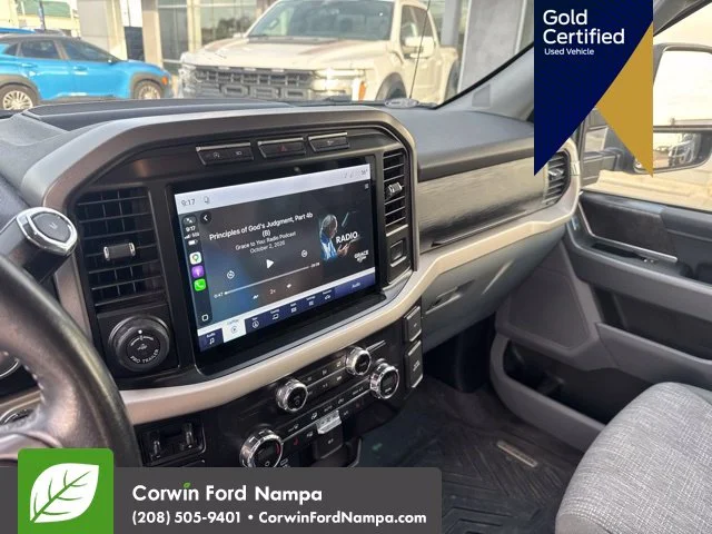 Used 2021 Black Ford XLT image 12