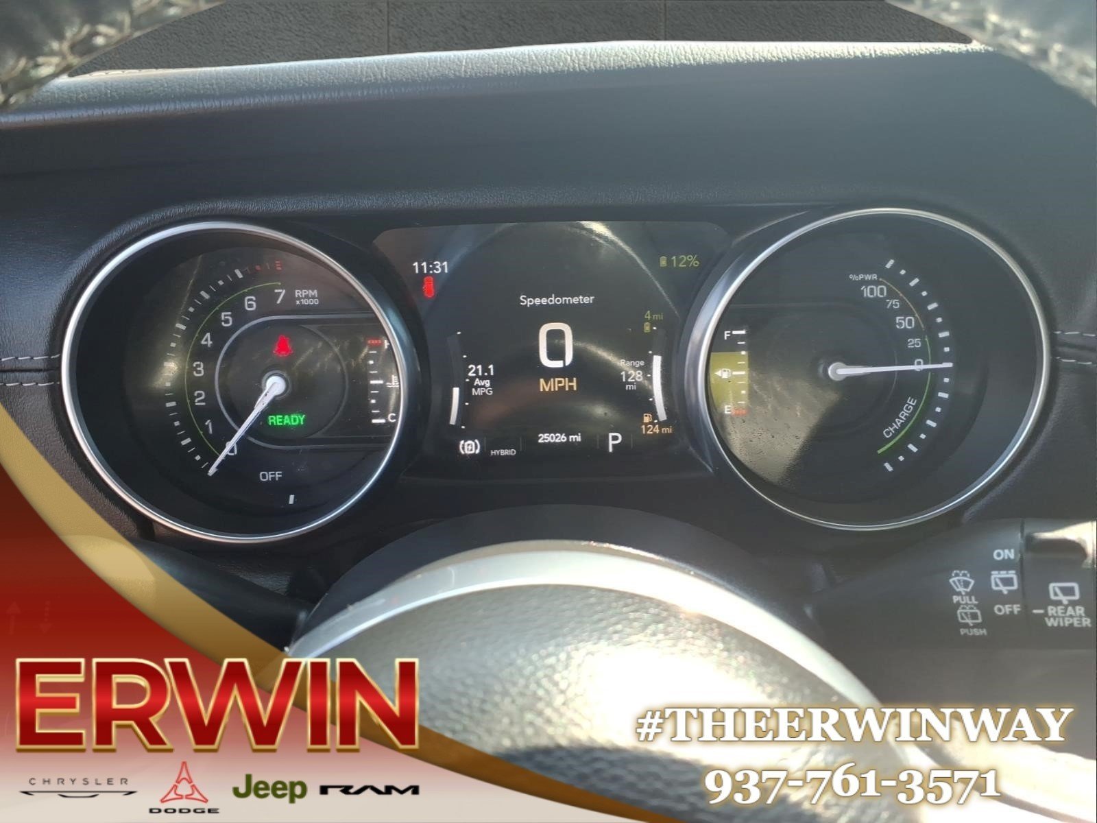 Certified Used 2023 Black Jeep Sahara 4xe image 16