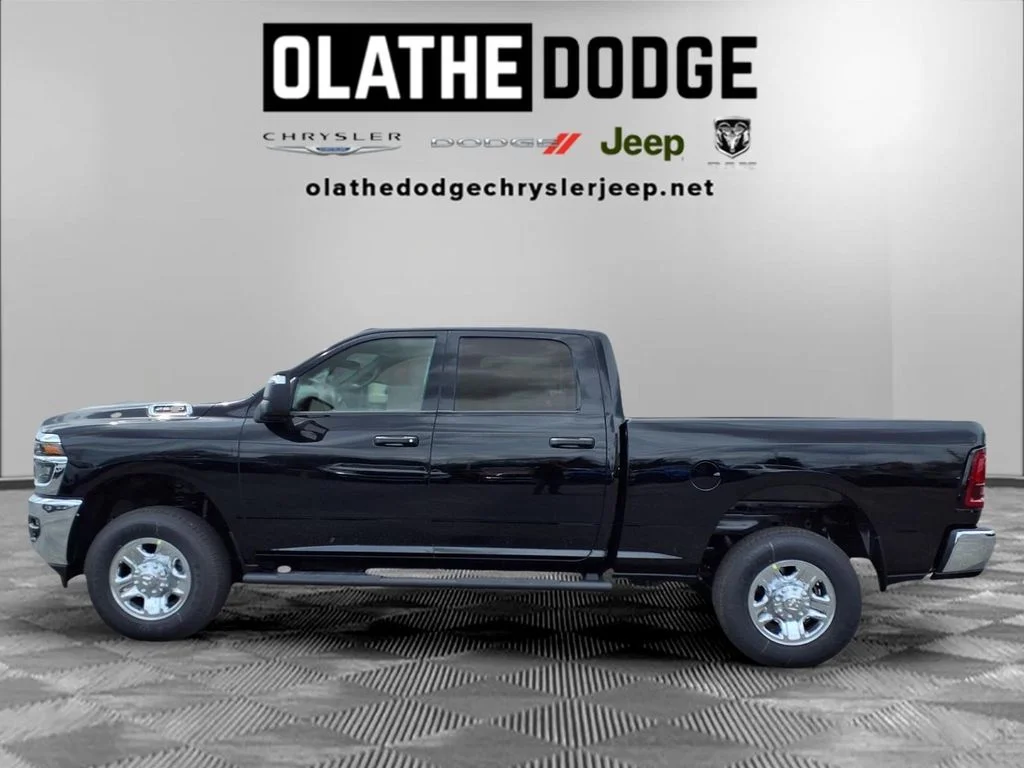 New 2026 Diamond Black Crystal Pearl-Coat Exterior Paint RAM Tradesman image 18