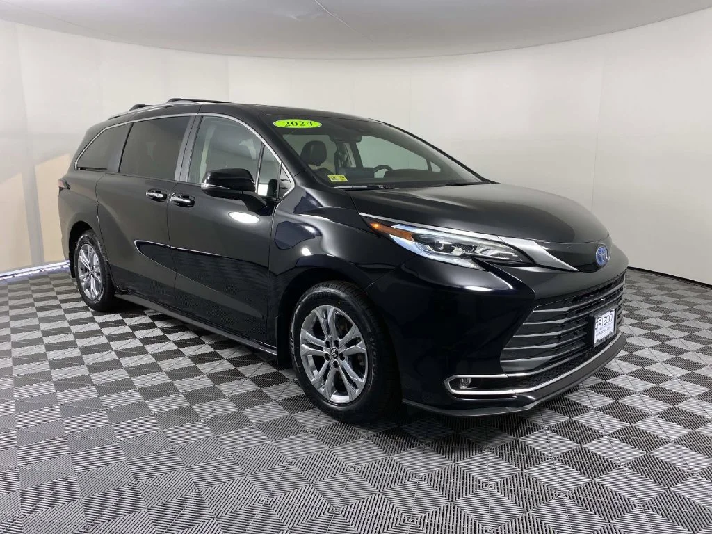 Used 2024 Midnight Black Metallic Toyota Platinum image 1
