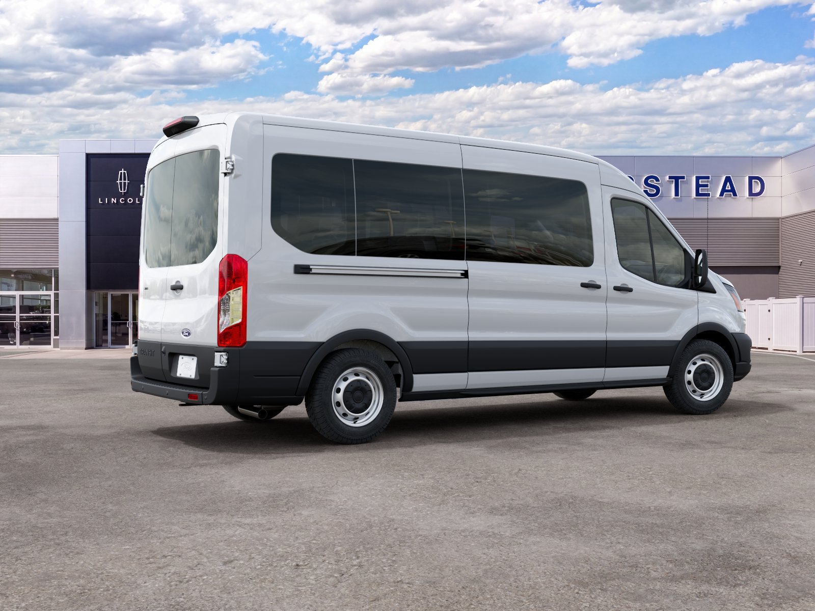 New 2027 Oxford White Ford Passenger Van XL image 6