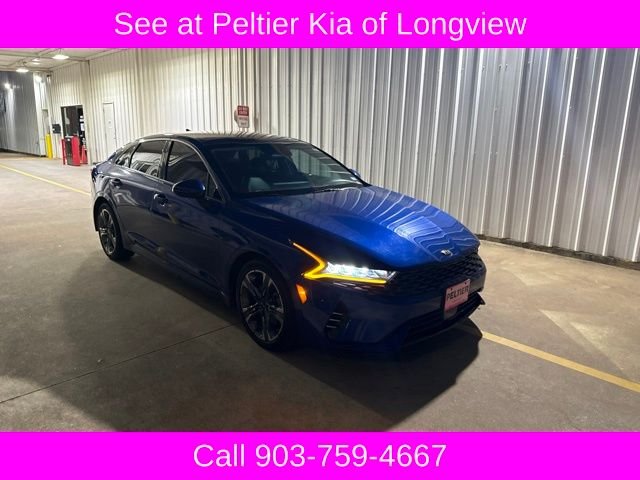 Used 2021 Blue Kia EX image 1