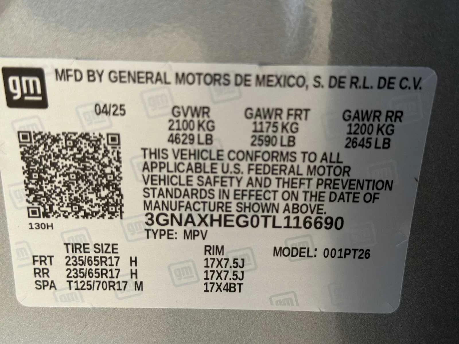 Used 2026 Sterling Gray Metallic Chevrolet LT image 34
