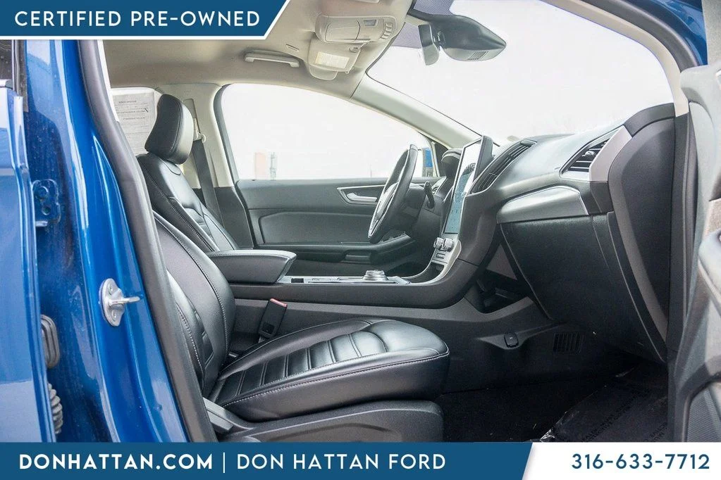 Certified Used 2022 Blue Ford SEL image 25